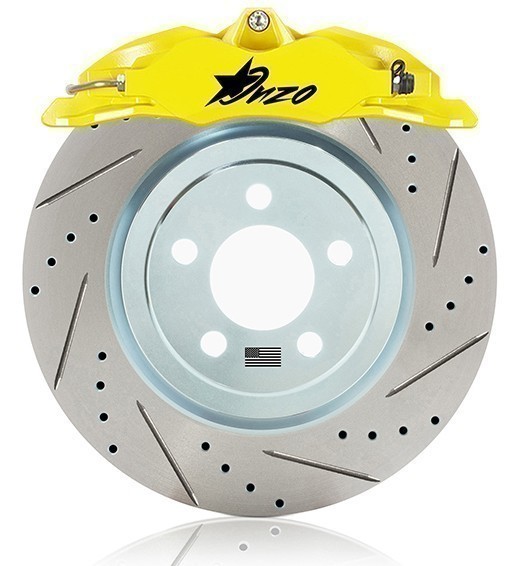drilled-slotted-brake-rotor-silver